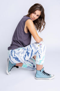 Daydream Doodles Banded Pant | Navy