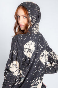 Stormy Monday Swirl Hoodie | Slate