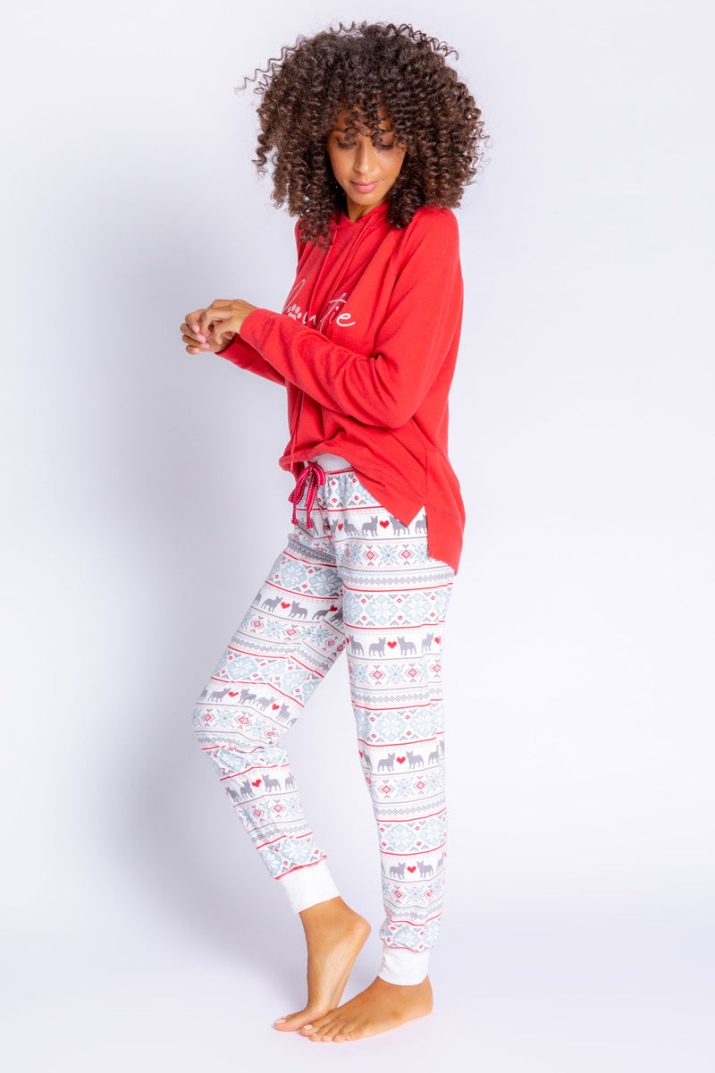 Be Pawsitive Jammie Pant | Ivory