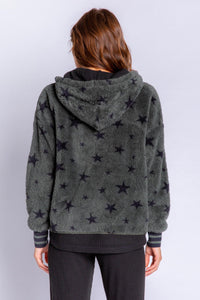 Cozy Items Hoodie | Olive Stars LP