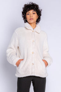 Cozy Items Solid Jacket | Stone