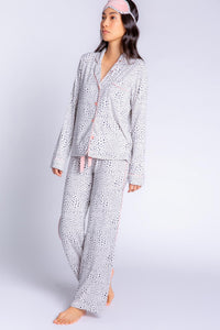 Modal Basics Leopard PJ Set | Oatmeal