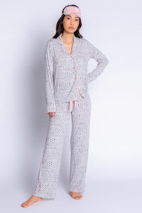 Modal Basics Leopard PJ Set | Oatmeal