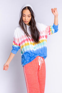 Rainbow Sunsets Hoodie | Tie Dye