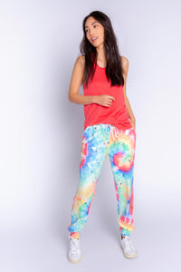 Stardust Banded Pant | Tie Dye