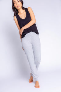 Textured Essentials Jam Pant | Heather Grey