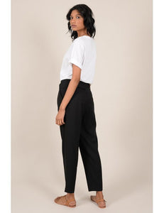 Regular Trousers | Black