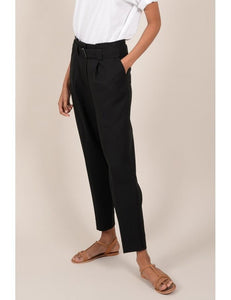 Regular Trousers | Black