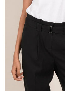 Regular Trousers | Black