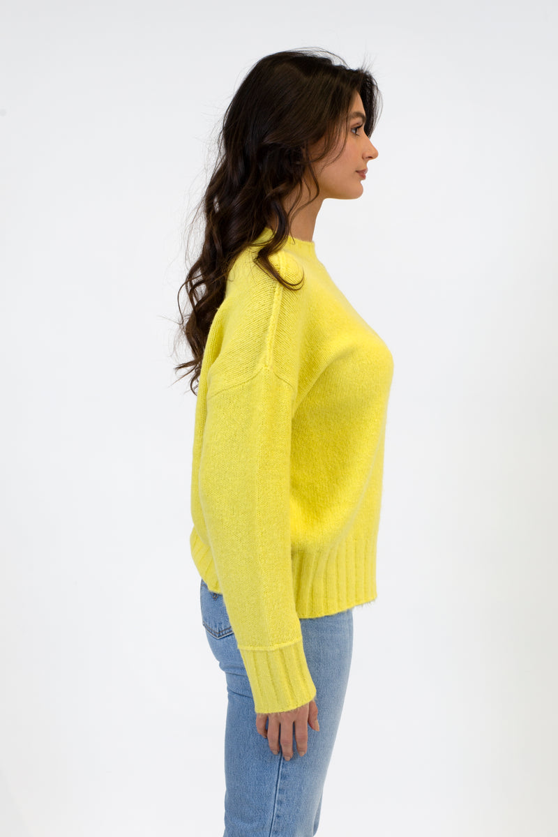 Tanya Crew Neck Sweater | Citrus