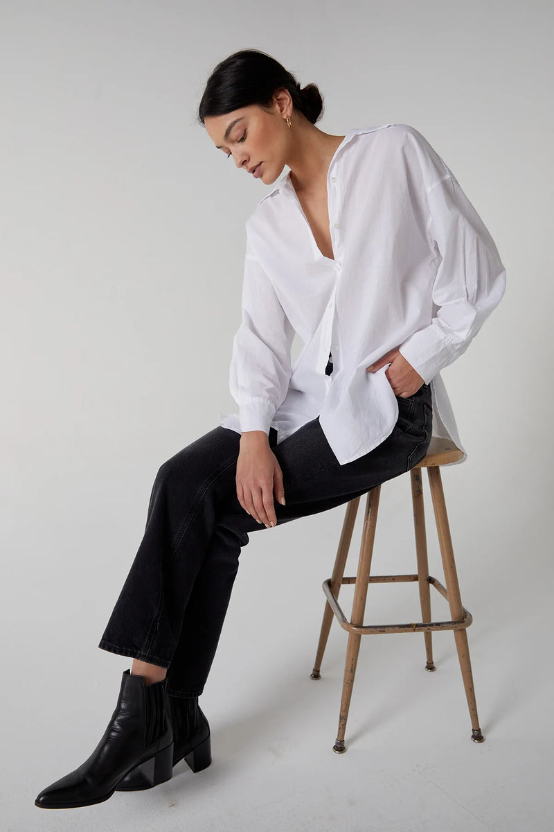Redondo Button-Up Shirt | White