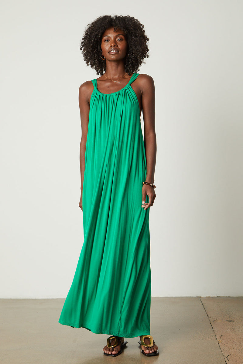 Cheyenne Modal Jersey Dress | Green