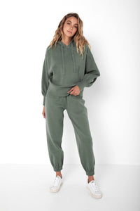 Helena Knit Joggers | Sage