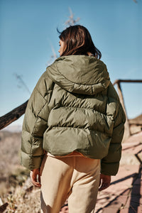 Raylin Puffer Jacket | Sage