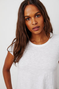 Tilly Crew Neck Tee | White
