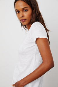 Tilly Crew Neck Tee | White