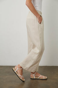 Lola Linen Pant | Sand