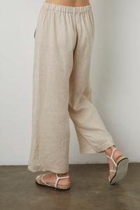 Lola Linen Pant | Sand